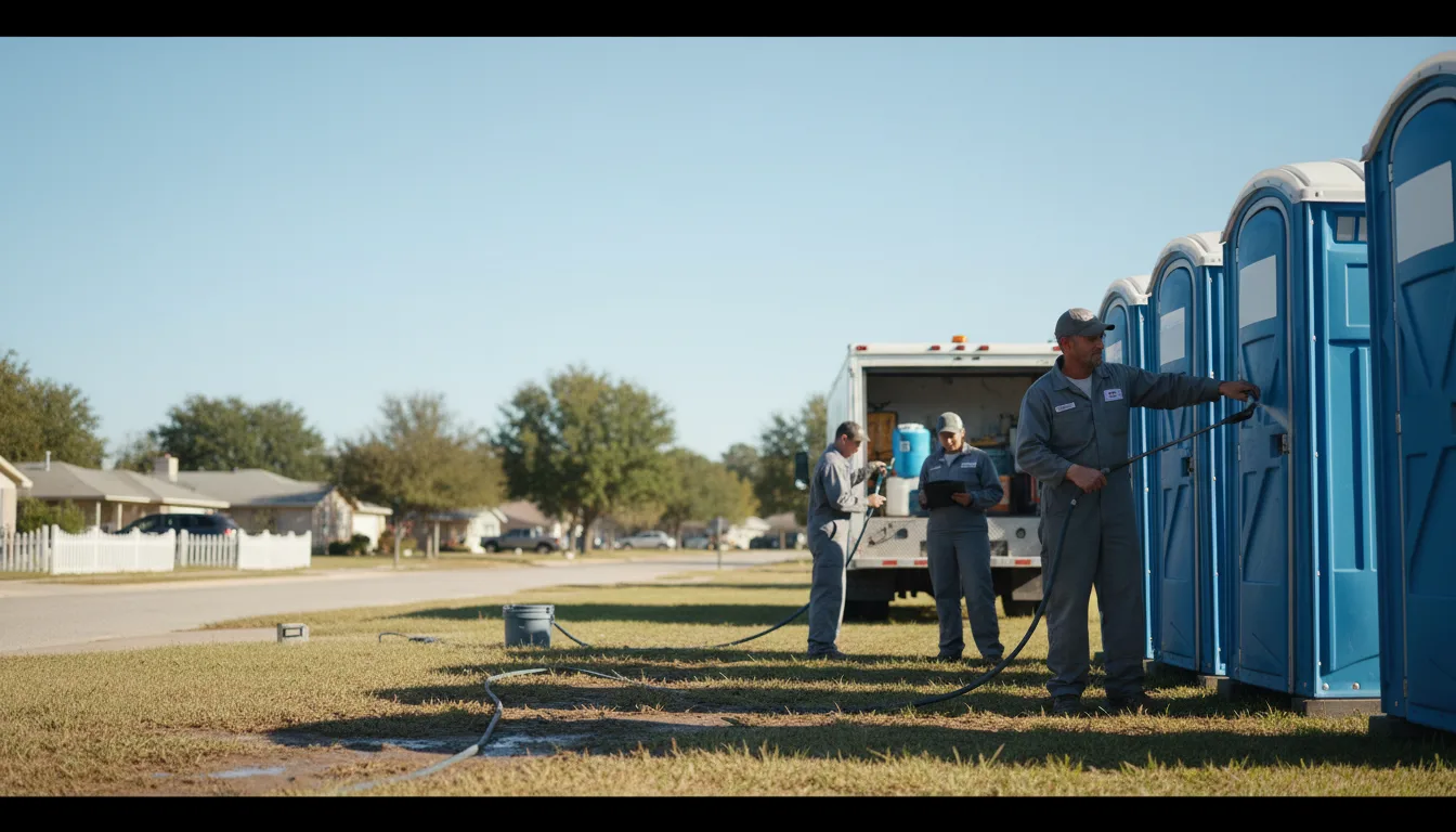 Long-Term Portable Toilet Rental in Mendon, OH near me